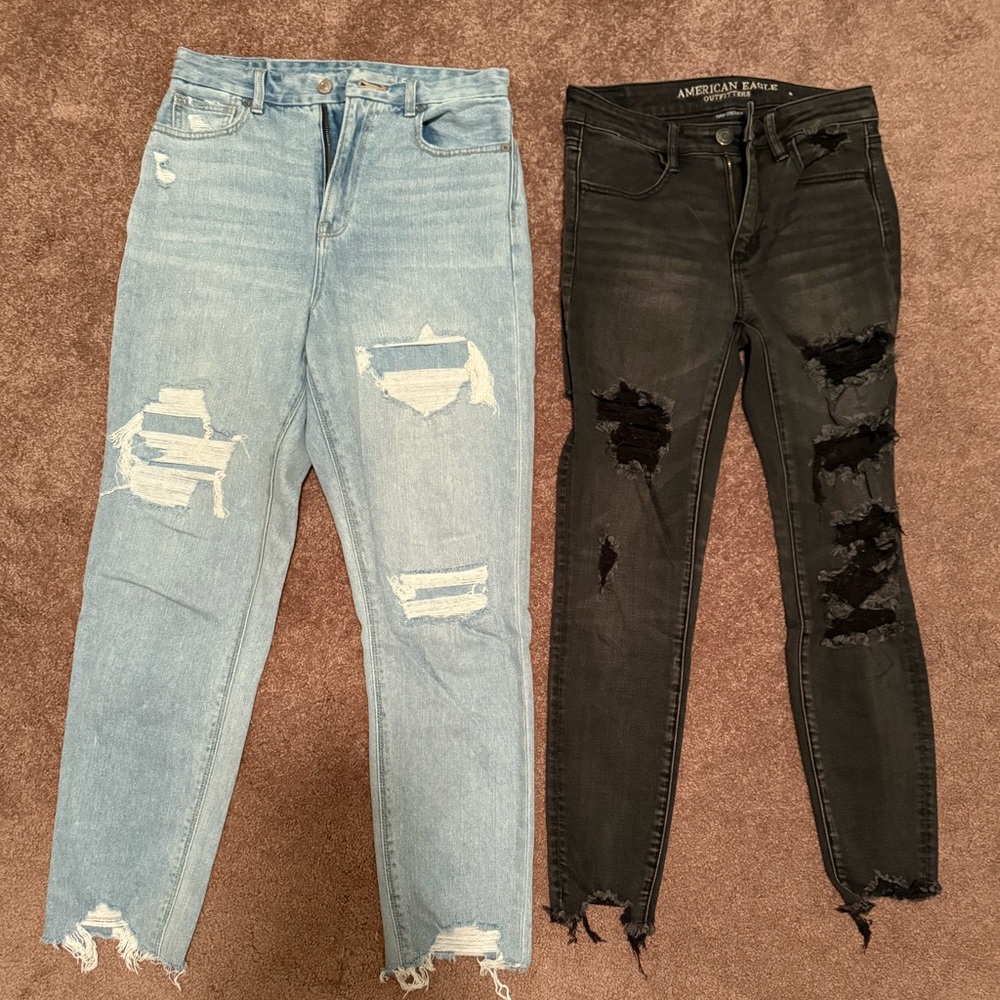 American Eagle Outfitters Women's Trendy Jeans - Hardly Worn!!